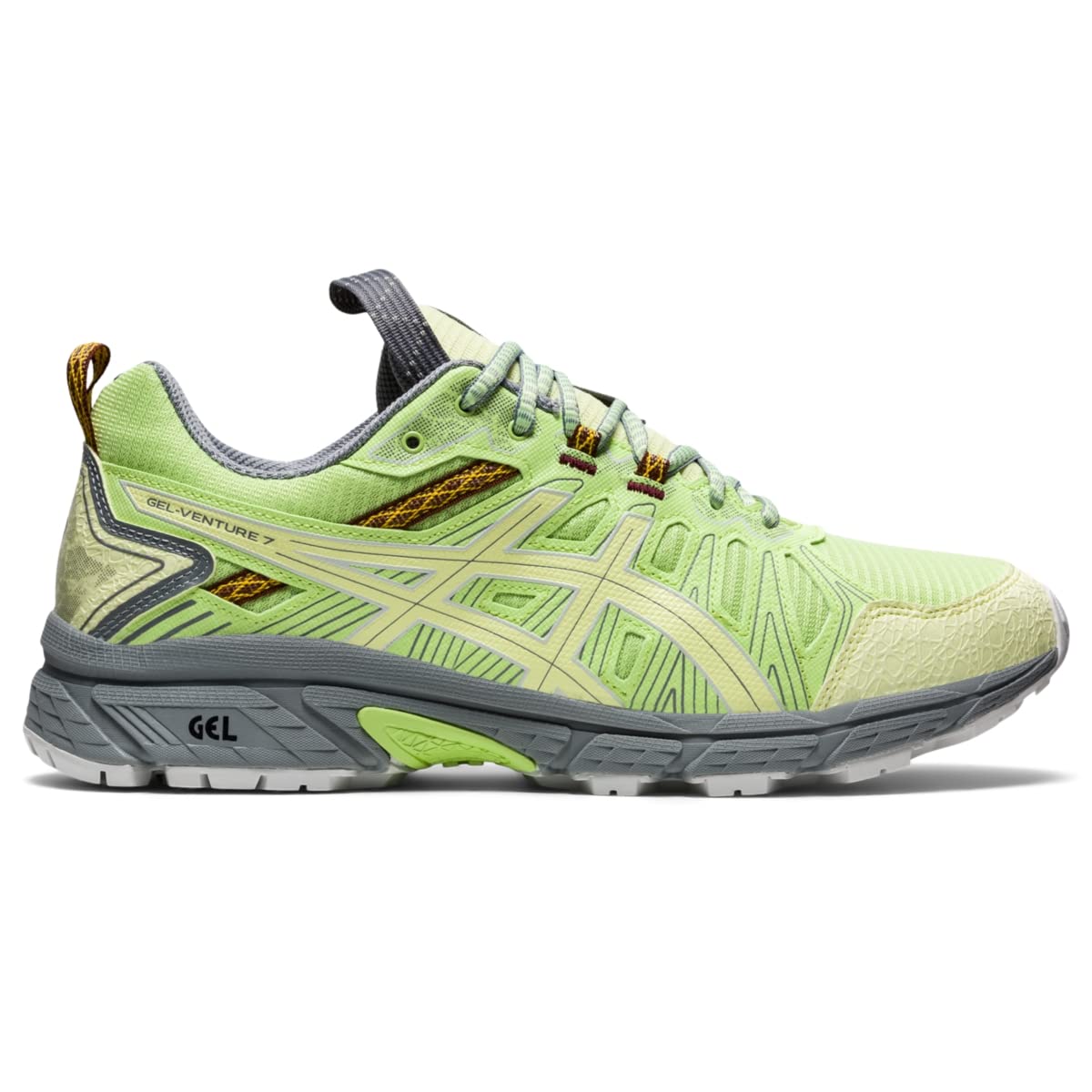 ASICS Men's HN1-S Gel-Venture 7 Shoes, 10, Lime Green/Huddle Yellow