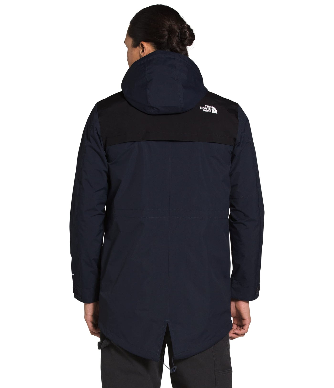 THE NORTH FACE Men's City Breeze Rain Parka, Aviator Navy/TNF Black, XX-Large