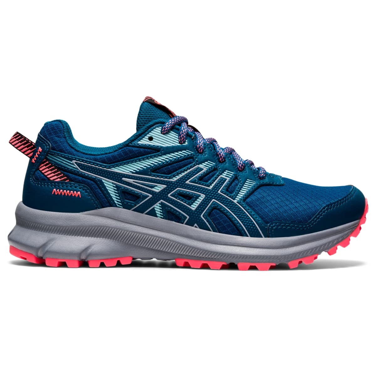 ASICS Women's Trail Scout 2 Running Shoes, 7.5, DEEP SEA Teal/Piedmont Grey