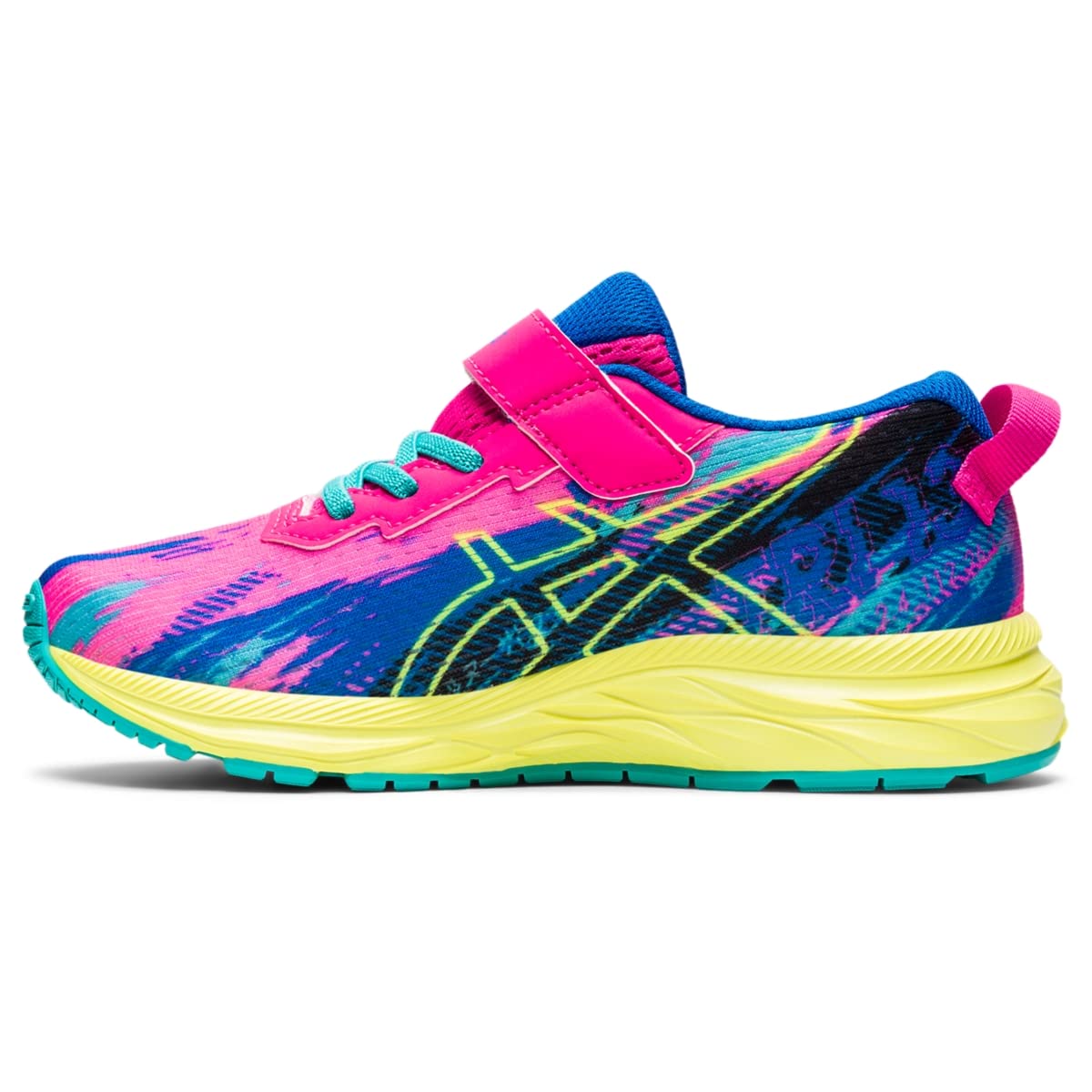 ASICS Kid's PRE Noosa TRI 13 Pre-School Running Shoes 1 Little Kid Pink Glo/Sour Yuzu