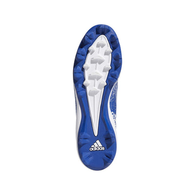 Adidas Mens Icon V Md Baseball Shoes Royal/White 8