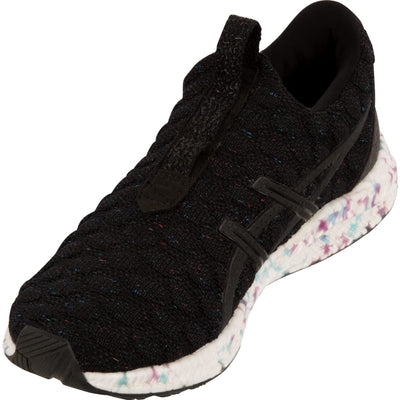 ASICS Women's HyperGEL-KENZEN Running Shoes, 7.5, BLACK/AQUARIUM/ORCHID