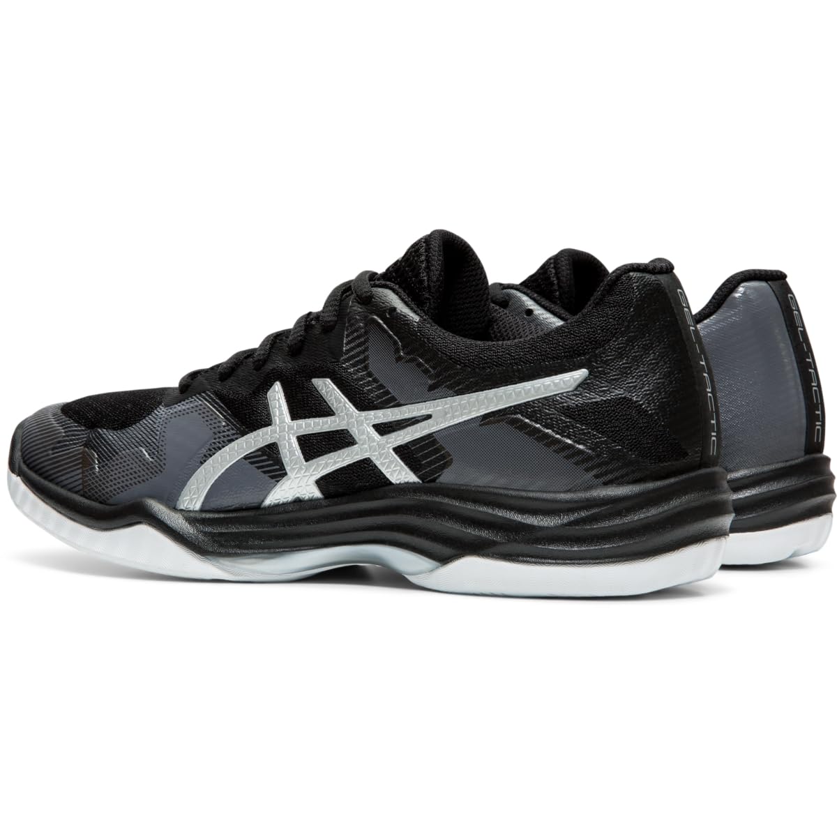 ASICS Gel-Tactic® Black/Silver 10.5