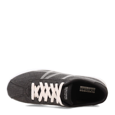 Skechers On-The-Go 2.0 Canvas Lace-Up Black/White 7 M