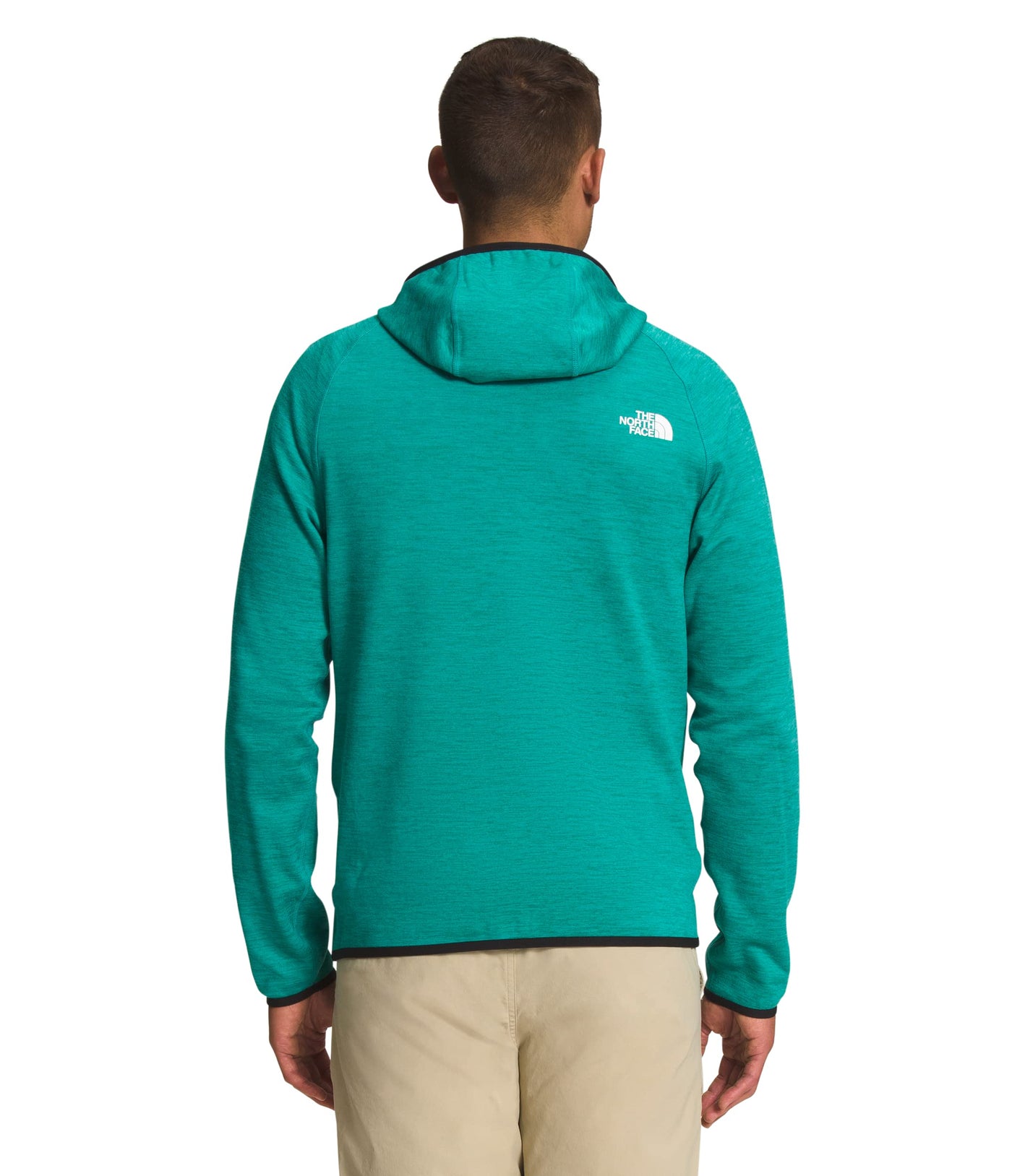 THE NORTH FACE Canyonlands Hooded Fleece Jacket - Men's Porcelain Green Heather, M