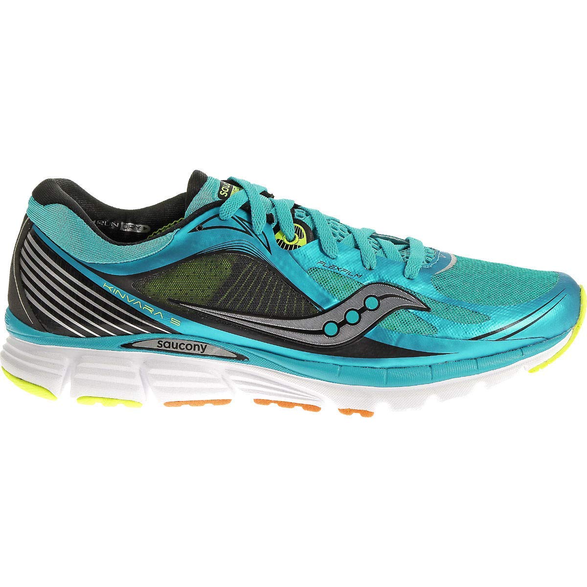 Saucony Men's Kinvara 5 Running Shoe 11 Blue/Black/Citron