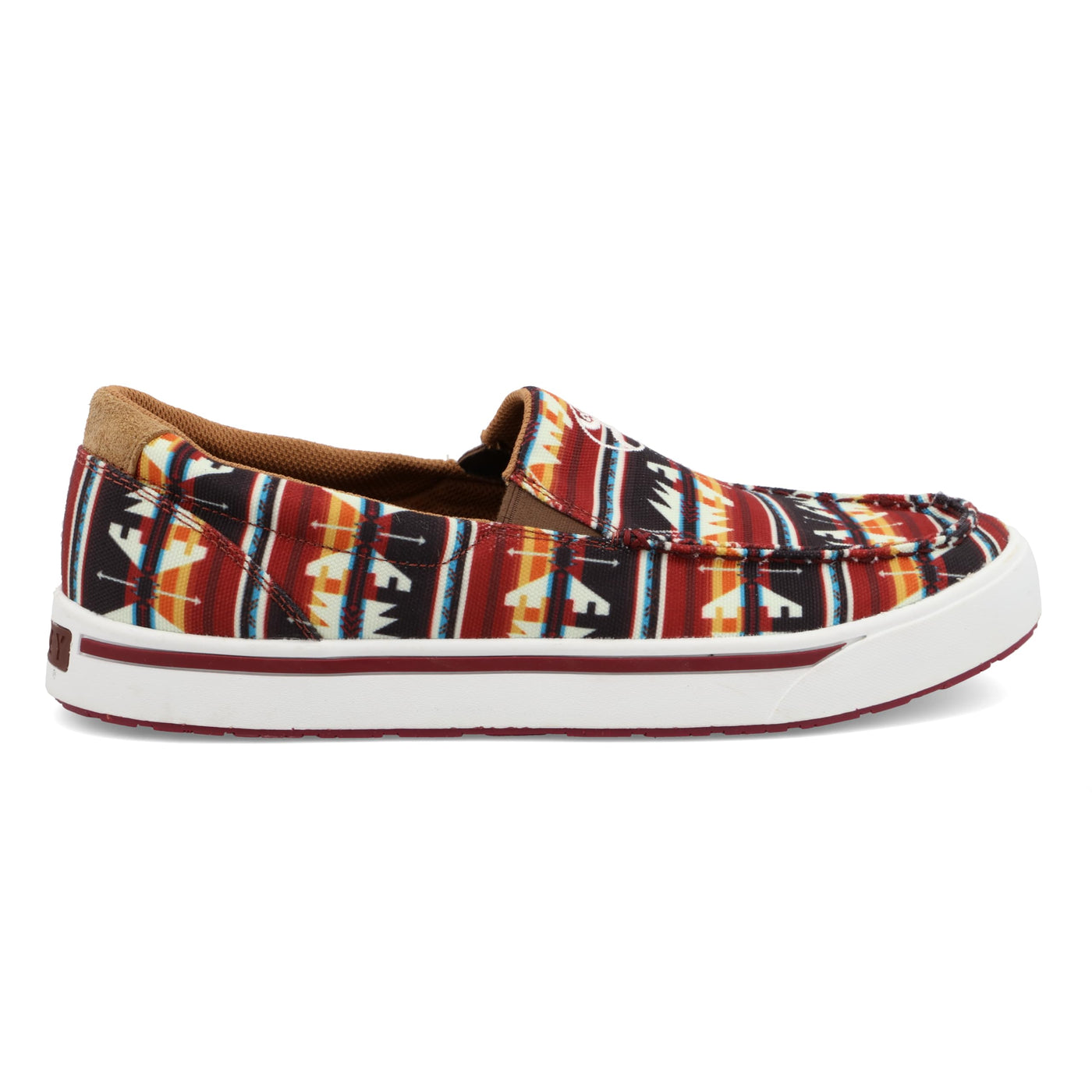 Twisted X Men's Hooey Slip-On Loper, Moc Toe, Totem Multi, 9 M