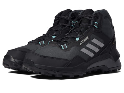 adidas Womens Terrex Ax4 Mid GTX Hiking Hiking Sneakers Shoes Casual - Black - Size 10.5 M