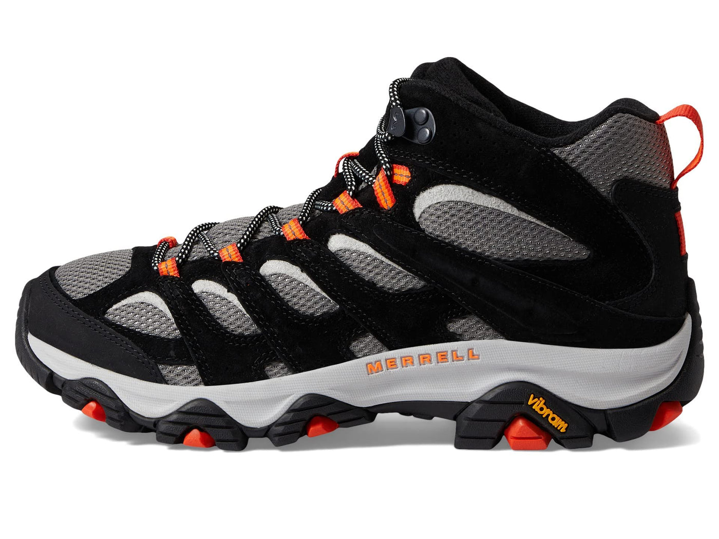 Merrell Men's Moab 3 Mid Hiking Boot 13 Black/Tangerine