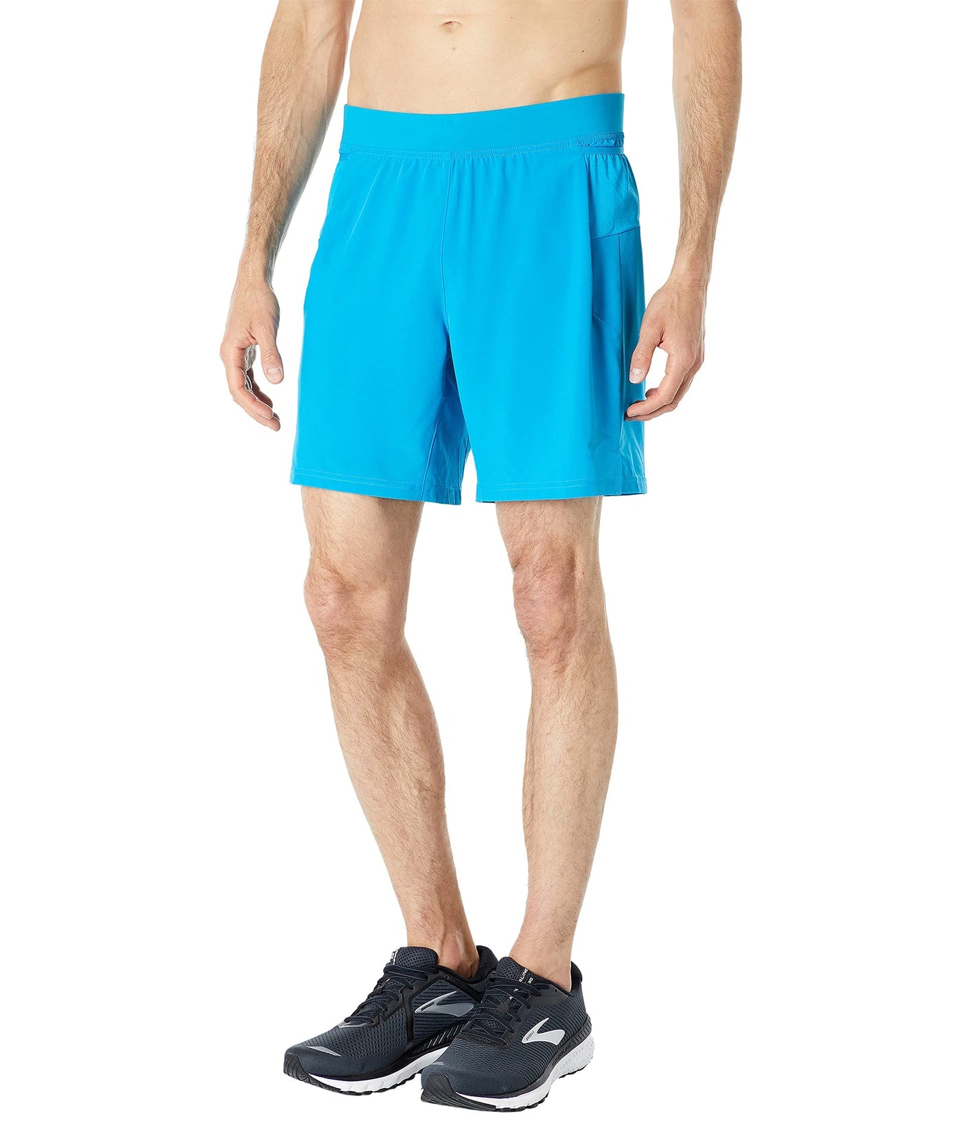 Brooks Sherpa 7" 2-in-1 Shorts Medium Blue