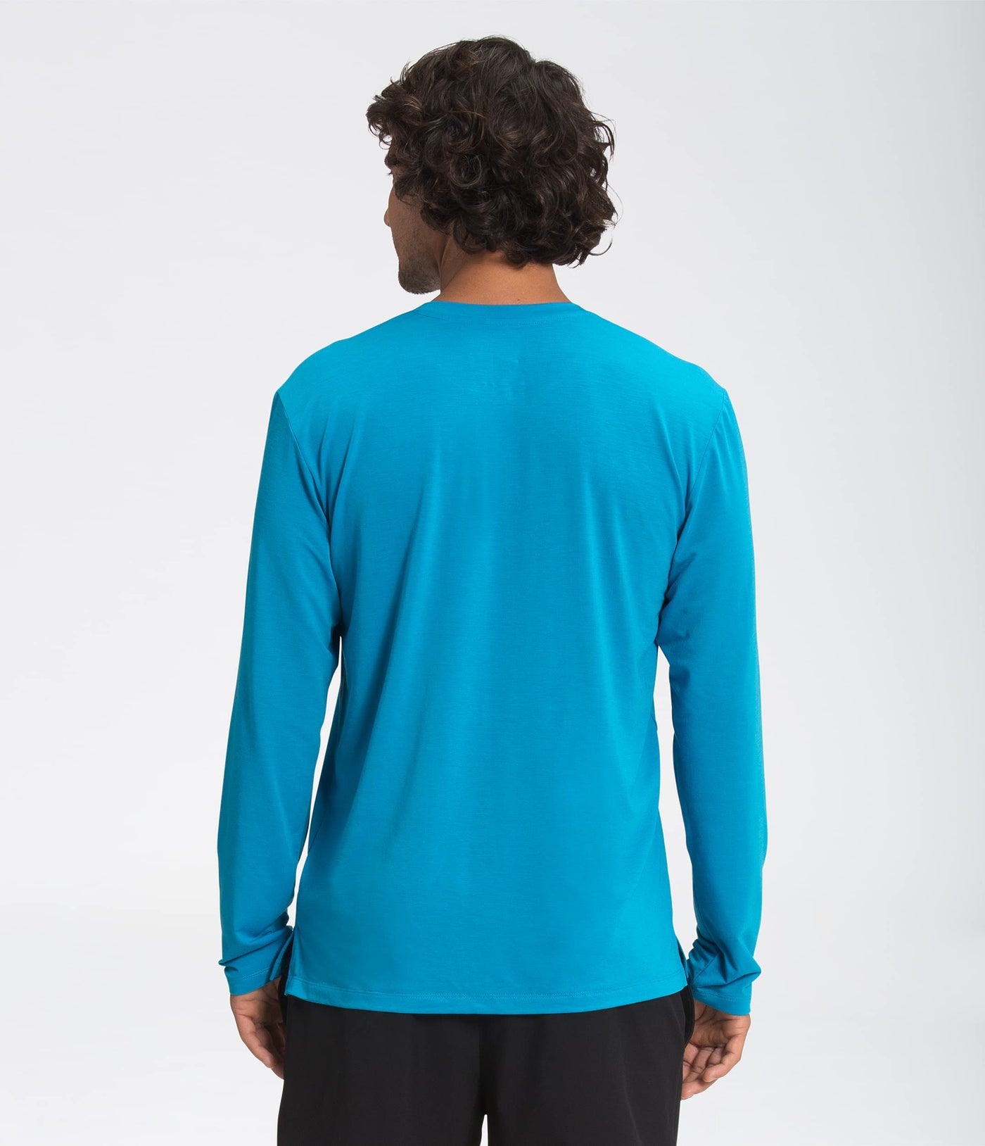 THE NORTH FACE Men's Wander L/S, Meridian Blue Heather, L