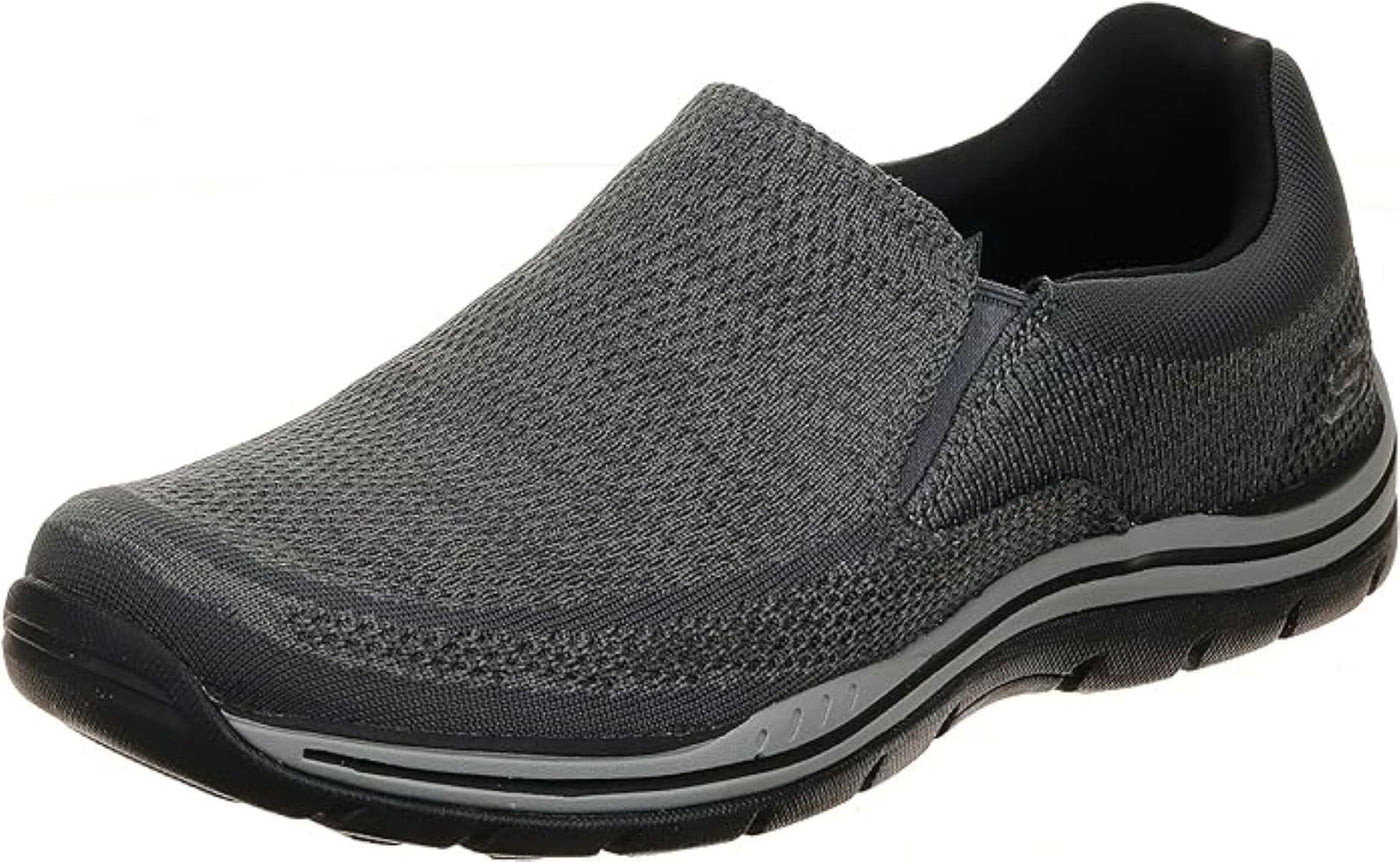 Skechers Men's Expected Gomel Slip-On Loafer 14 Grey