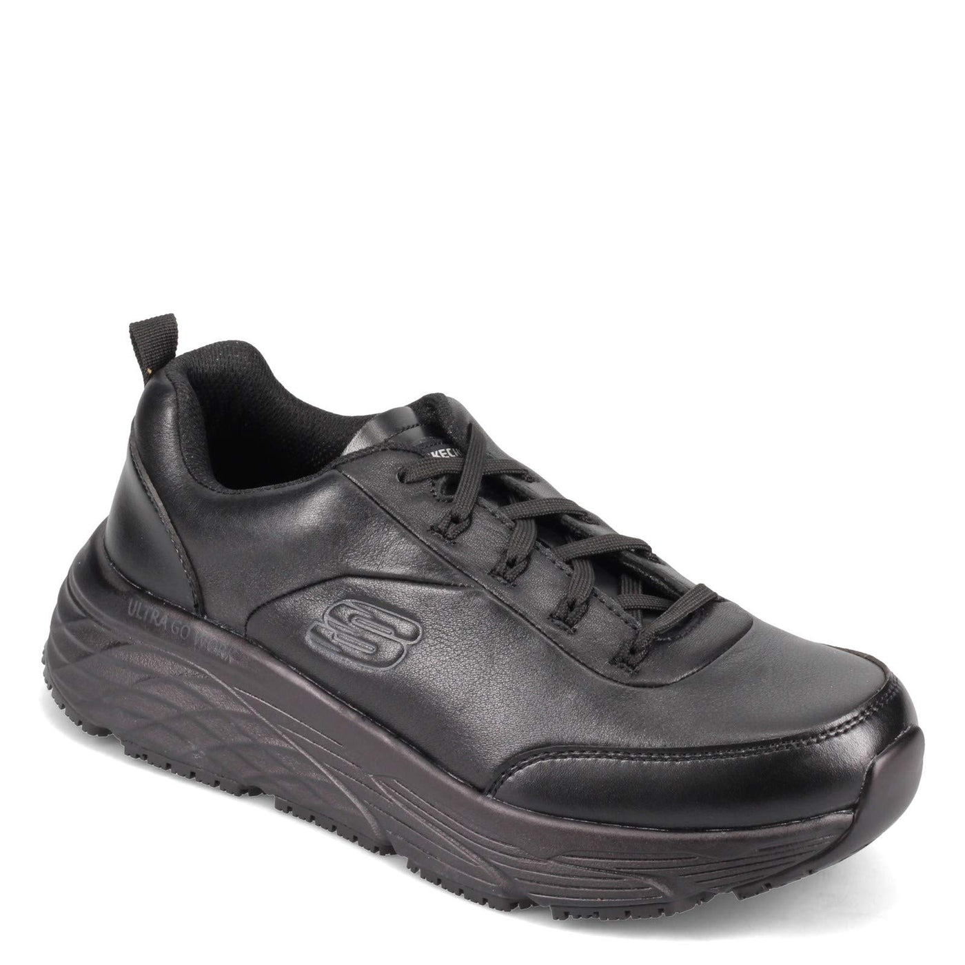 Skechers Men's, Max Cushioning Elite SR - Filchner Sneaker - Wide Width Black