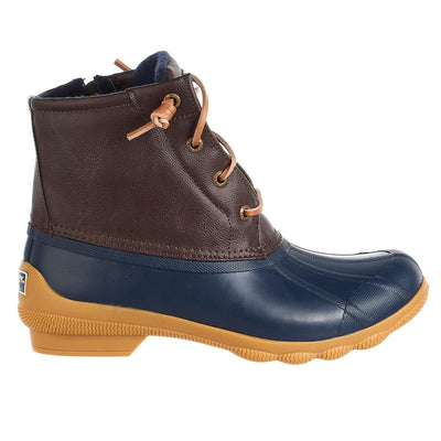 Sperry Women's Saltwater Snow Boot 6.5 Navy/Brown