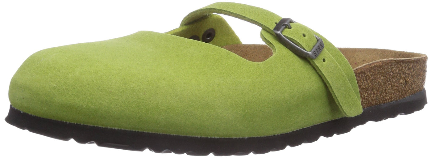 Birkenstock womens Maria from Birko-Flor Clogs 4-4.5 Green