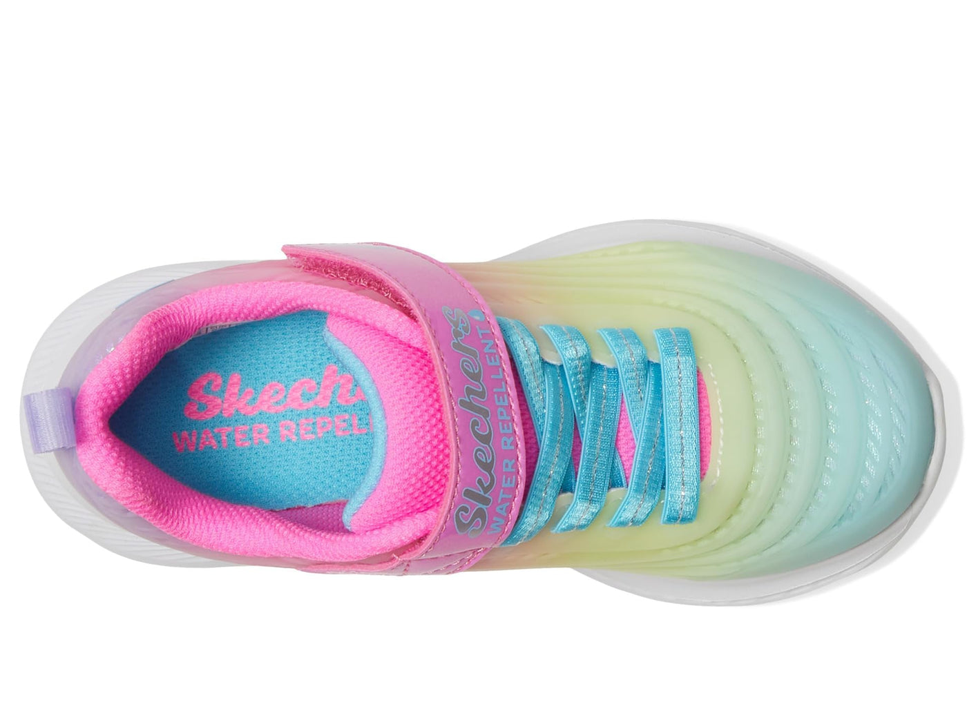 Skechers Girls' Jumpsters 2.0 Blurred Dream 12.5 Little Kid Pink/Multi