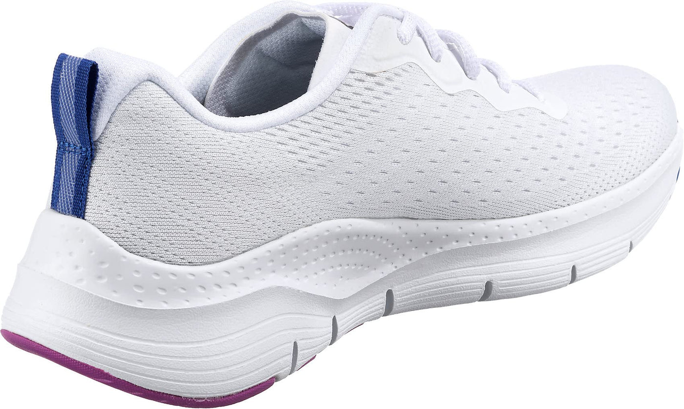 Skechers Sport Arch Fit-Infinity Cool Sneaker Women's Sneaker 8 B(M) US White-Multi