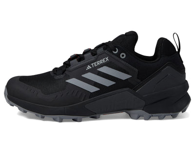 adidas Men's Terrex Swift R3 Hiking Shoes, Core Black/Grey Three/Solar Red - 9.5