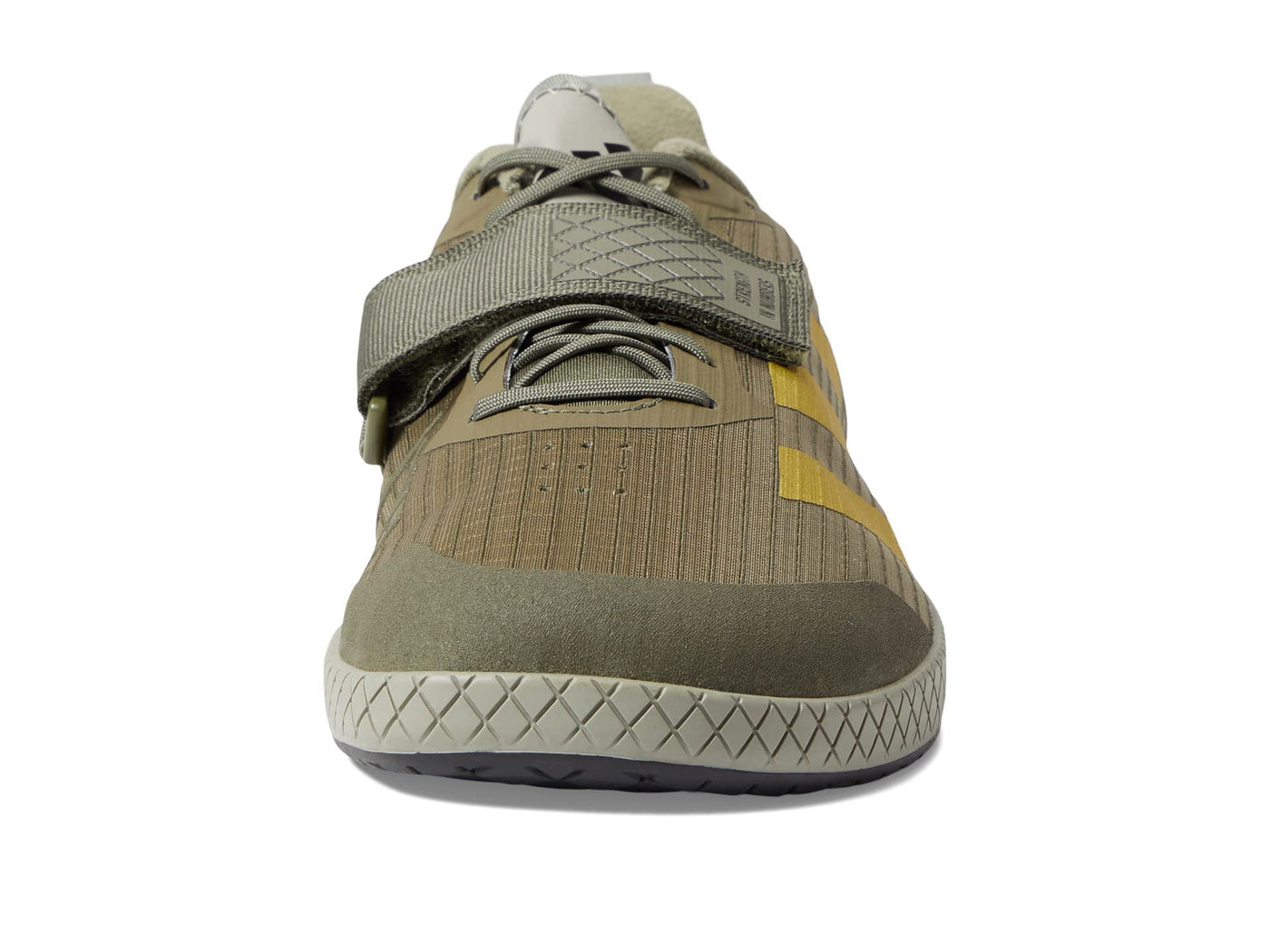 adidas The Total Olive Strata/Matte Gold/Silver Pebble Men's 9.5, Women's 10.5 Medium