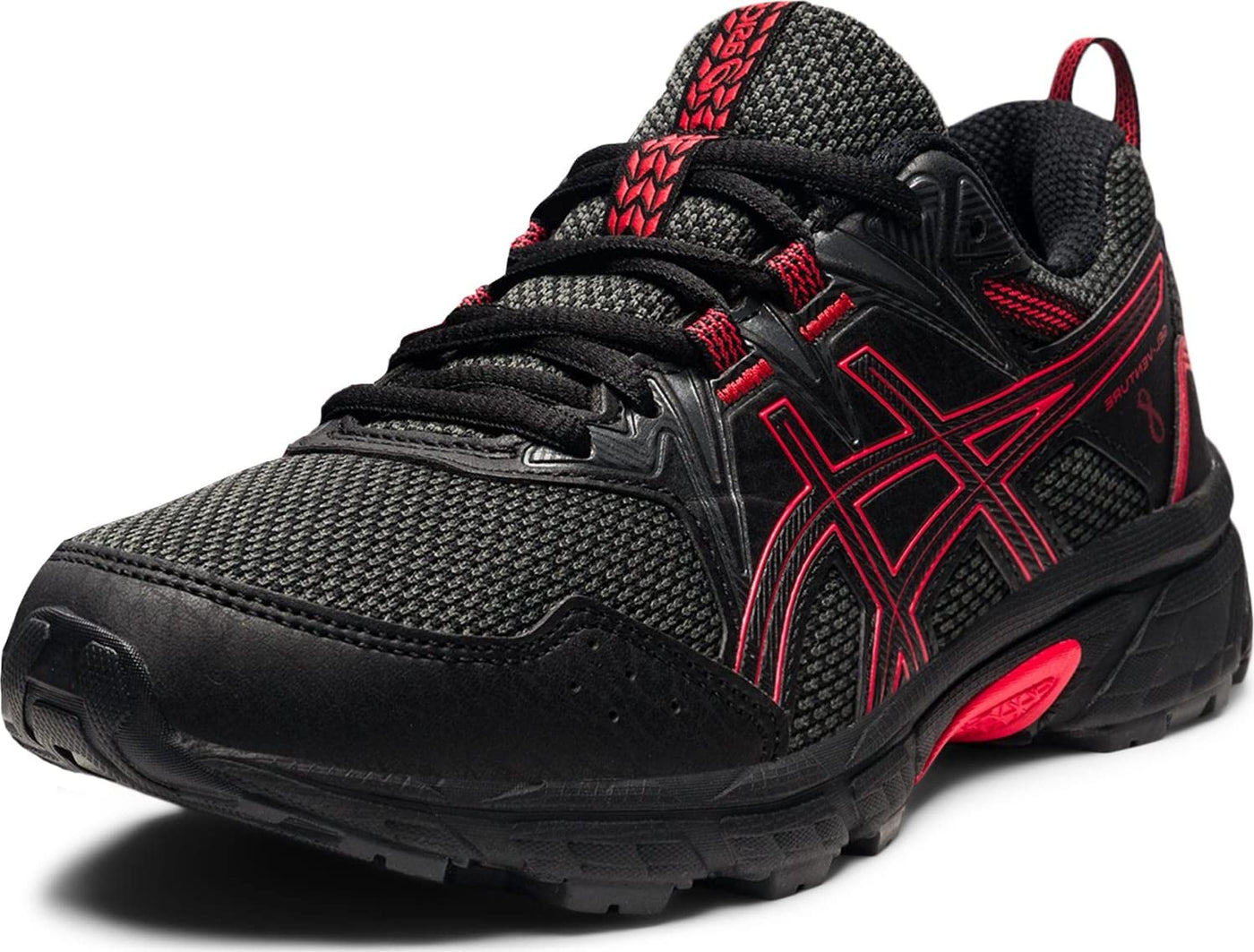 ASICS Boy's Gel-Venture 8 GS (Little Kid/Big Kid) Electric Red/Black 5 Big Kid M