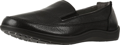 SAS® Weekend Slip-On Shoes for Men Flex™ Construction – Contoured Everbounce™ PU Footbed Black 9.5 W - Wide (E)