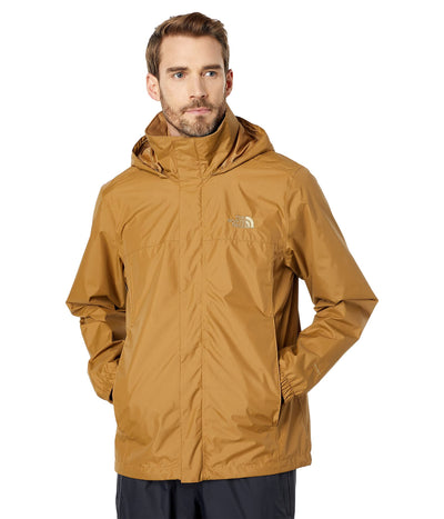 THE NORTH FACE Men's Resolve Waterproof Jacket, Utility Brown, Small