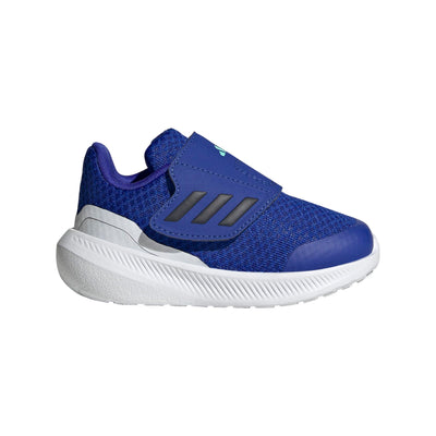 adidas unisex-child Run Falcon 3 Lucid Blue/Ink/White 4.5