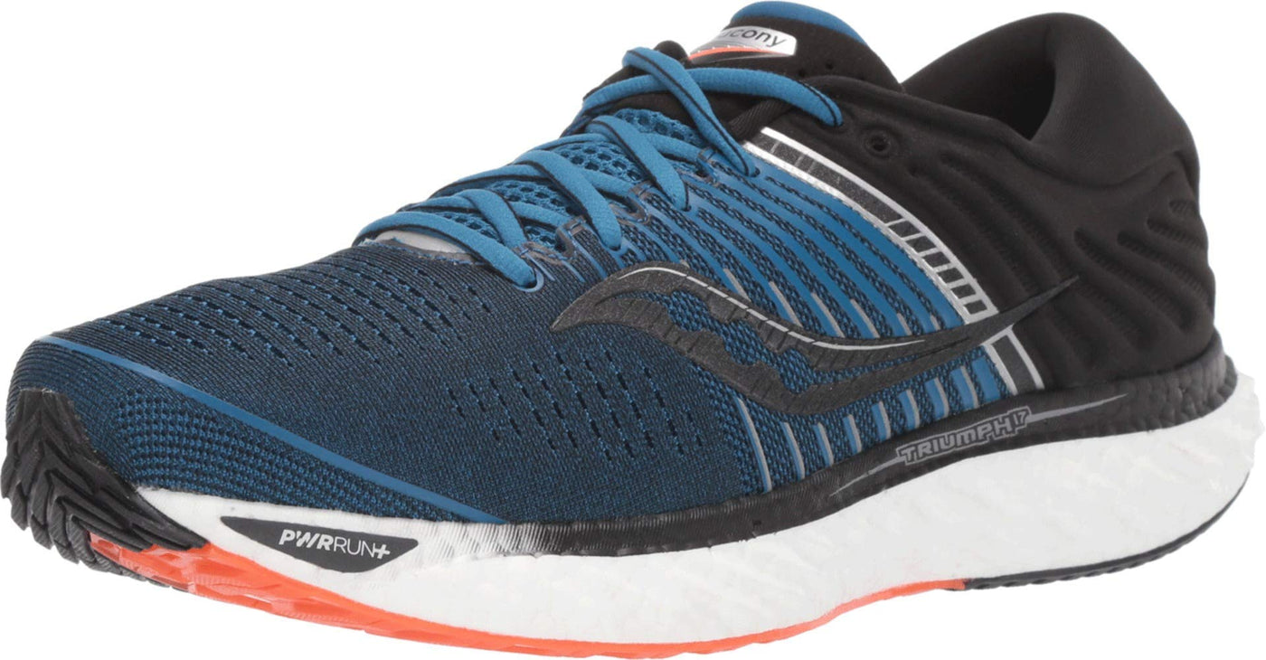 Saucony Men's Triumph 17, Blue/Black, 8 D US