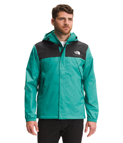 THE NORTH FACE Antora Jacket - Men's TNF Black/Porcelain Green, L