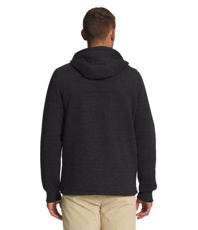 THE NORTH FACE Longs Peak Quilted Full Zip Hoodie Tnf Black Heather LG