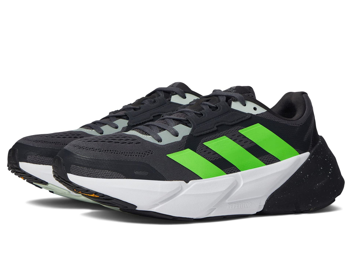 adidas Adistar Grey/Solar Green/Linen Green 10.5 D (M)