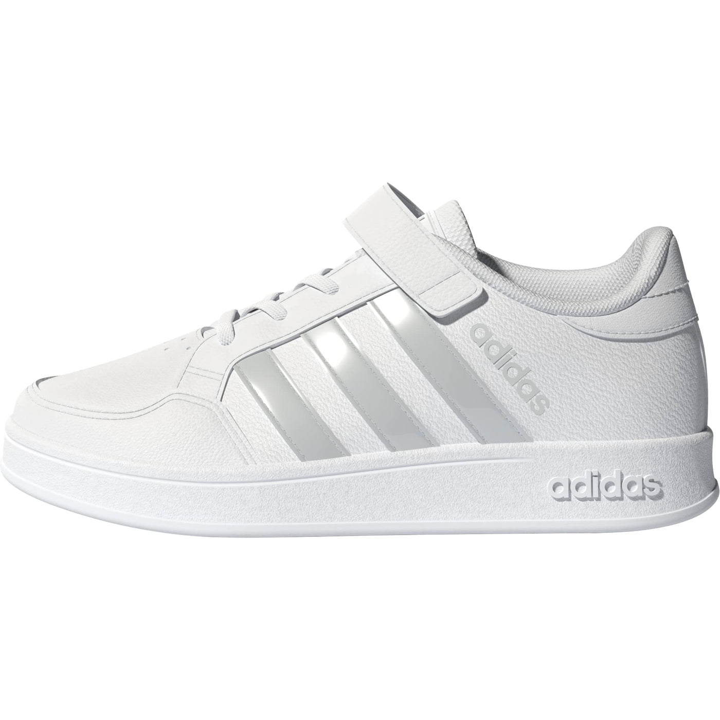 adidas Breaknet (Little Kid) White/White/White 2 Little Kid M