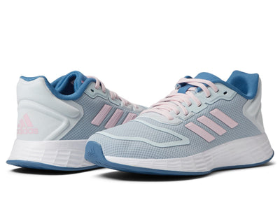 adidas Girl's Duramo 10 (Little Kid/Big Kid) Blue Tint/Clear Pink/Altered Blue 2.5 Little Kid M