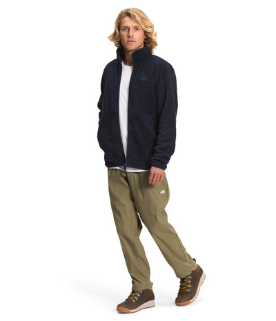 The North Face Men's Dunraven Sherpa Full Zip, Aviator Navy, L