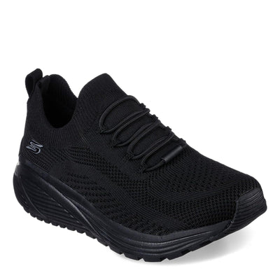 Skechers Women's Sparrow 2.0 allegiance Crew Sneaker 7.5 Black/Black