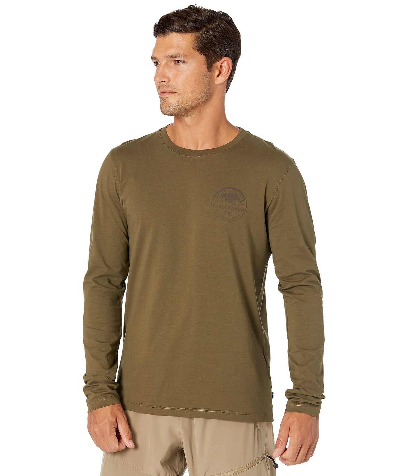 Fjällräven Forever Nature Badge Long Sleeve Tarmac MD