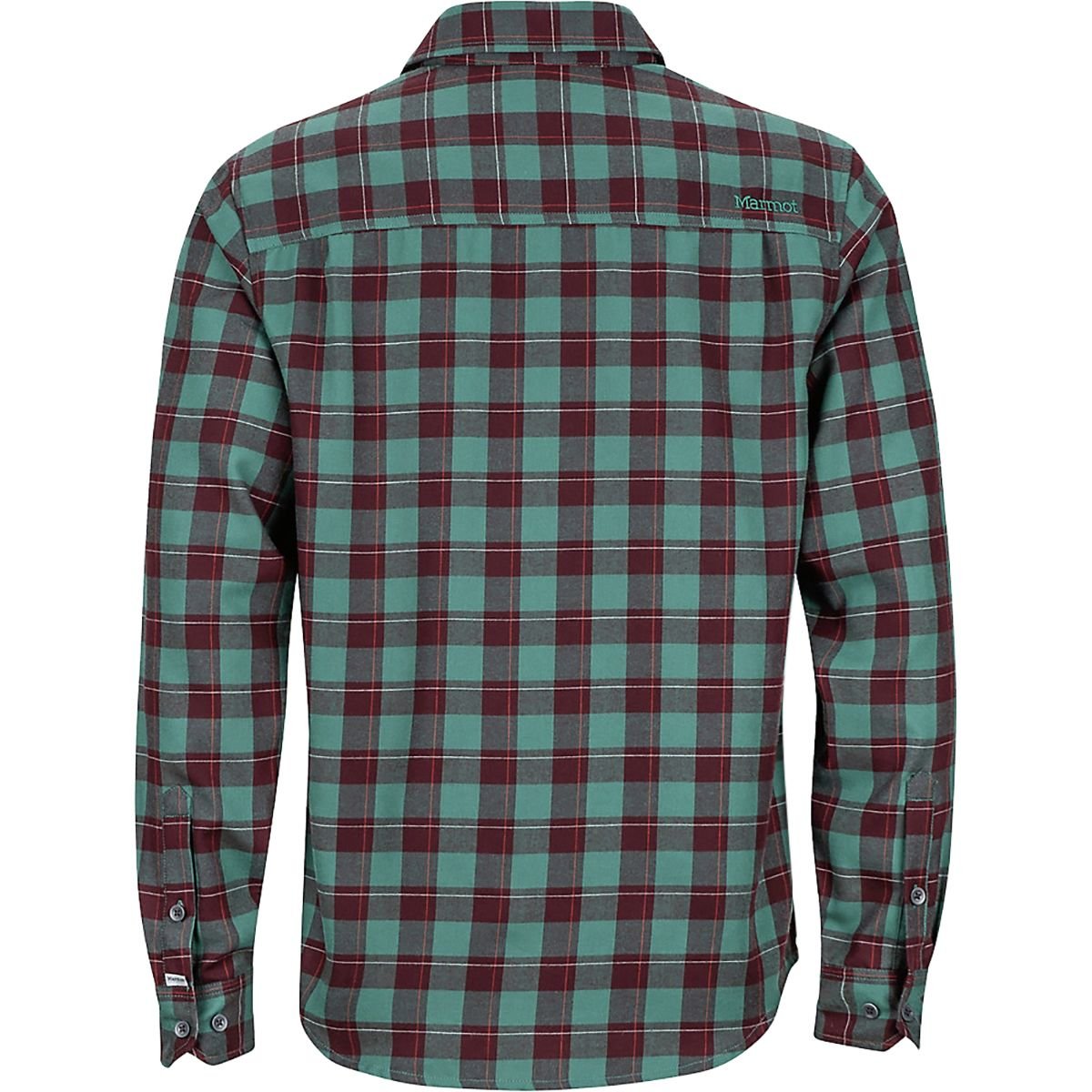 Marmot Bodega Lightweight Flannel Long Sleeve Mallard Green 2XL