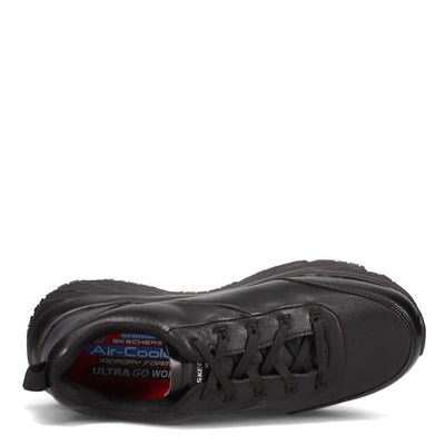 Skechers Men's, Max Cushioning Elite SR - Filchner Sneaker - Wide Width Black