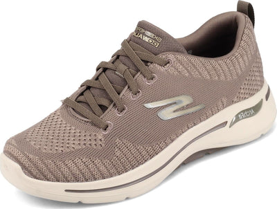 Skechers Men's Gowalk Arch Fit-Athletic Workout Walking Shoe with Air Cooled Foam Sneaker, Taupe 2, 10.5 X-Wide