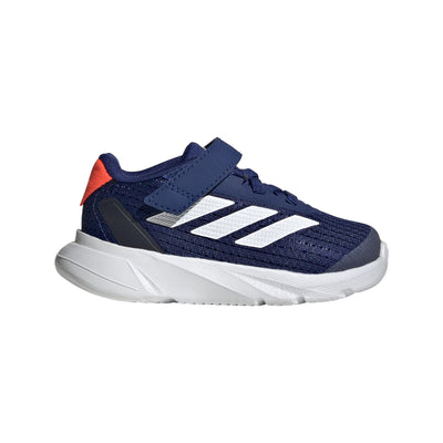 adidas Kids' Duramo SL Elastic Lace Sneaker 5 Big Kid Victory Blue/White/Solar Red