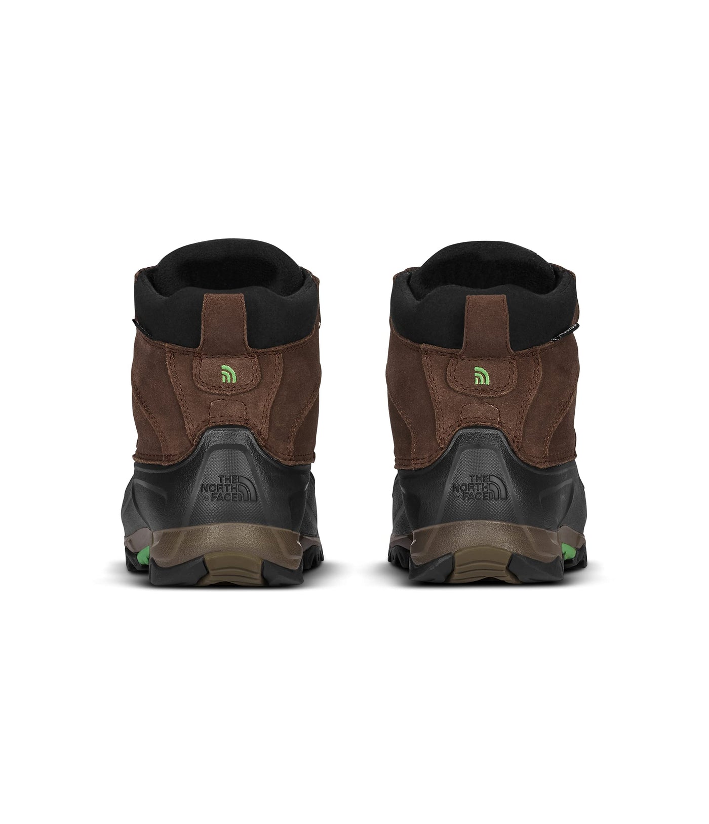 THE NORTH FACE Men's Snowfuse Insulated Snow Boot, Ganache Brown/Sullivan Green, 14