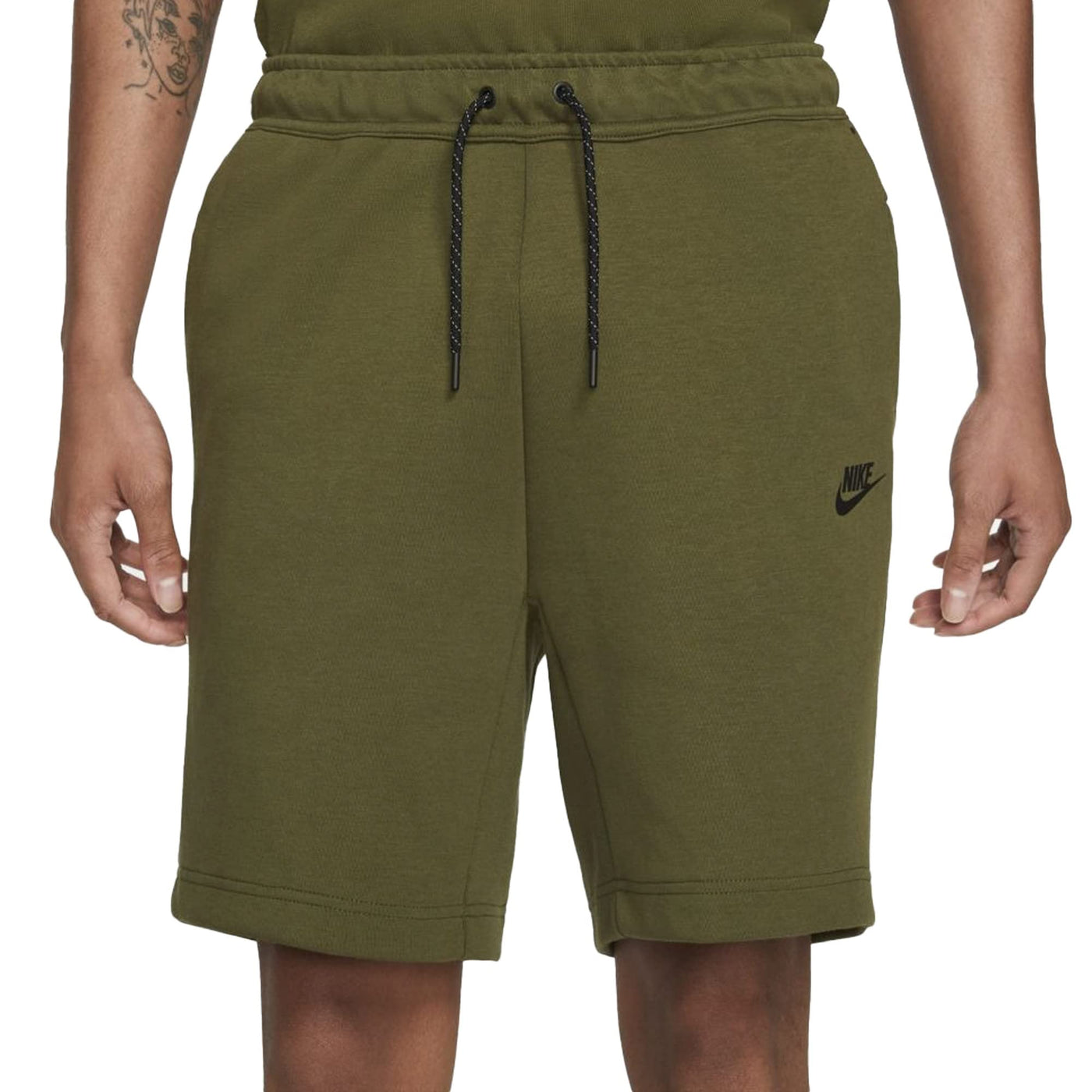 Nike Men's M NSW Tch FLC Shorts Medium Rough Green