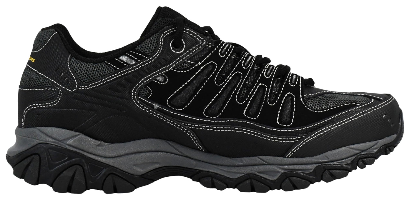 Skechers mens M.fit fashion sneakers, Black, 14 US