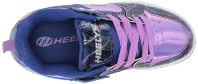 Heelys Girl's Motion 2.0 (Little Kid/Big Kid/Adult) Lilac/Electric Blue/Lightning 2 Little Kid