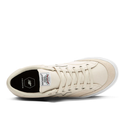 New Balance Unisex Adult NB Numeric 212 Pro Court Skate Shoe 14.5 Women/13 Men Cream/White