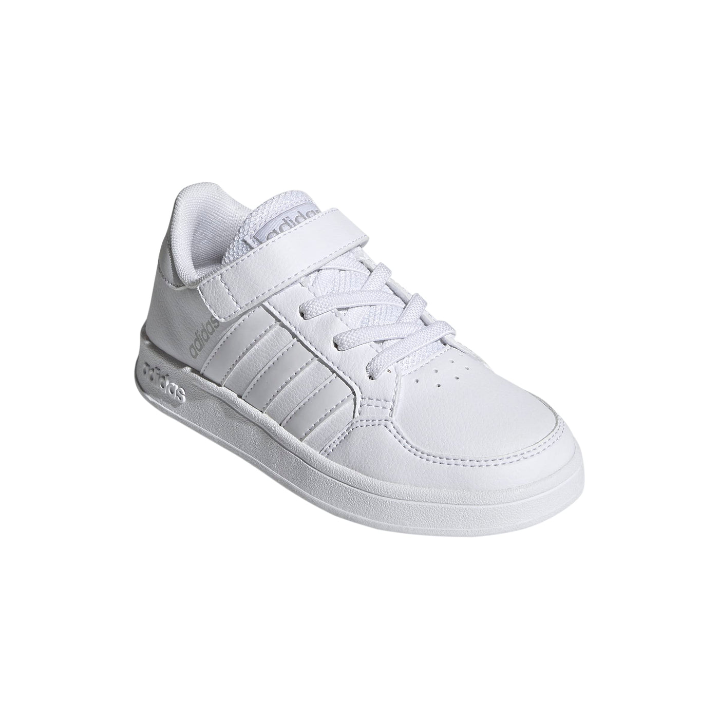 adidas Breaknet (Little Kid) White/White/White 11 Little Kid M