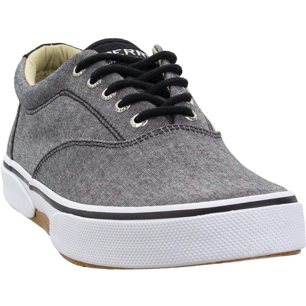 Sperry Men's, Halyard Sneaker Black Chambray