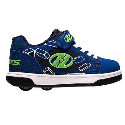 HEELYS Boy's Dual Up (Little Kid/Big Kid/Adult) 1 Blue/Green