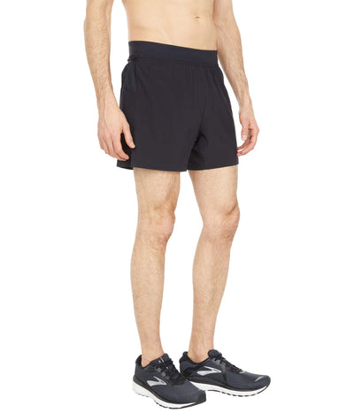 Brooks Sherpa 5" Shorts Black LG 5