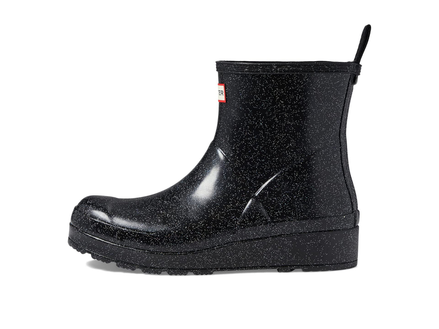 Hunter Women's Play Short Starcloud Rain Boot 11 Black